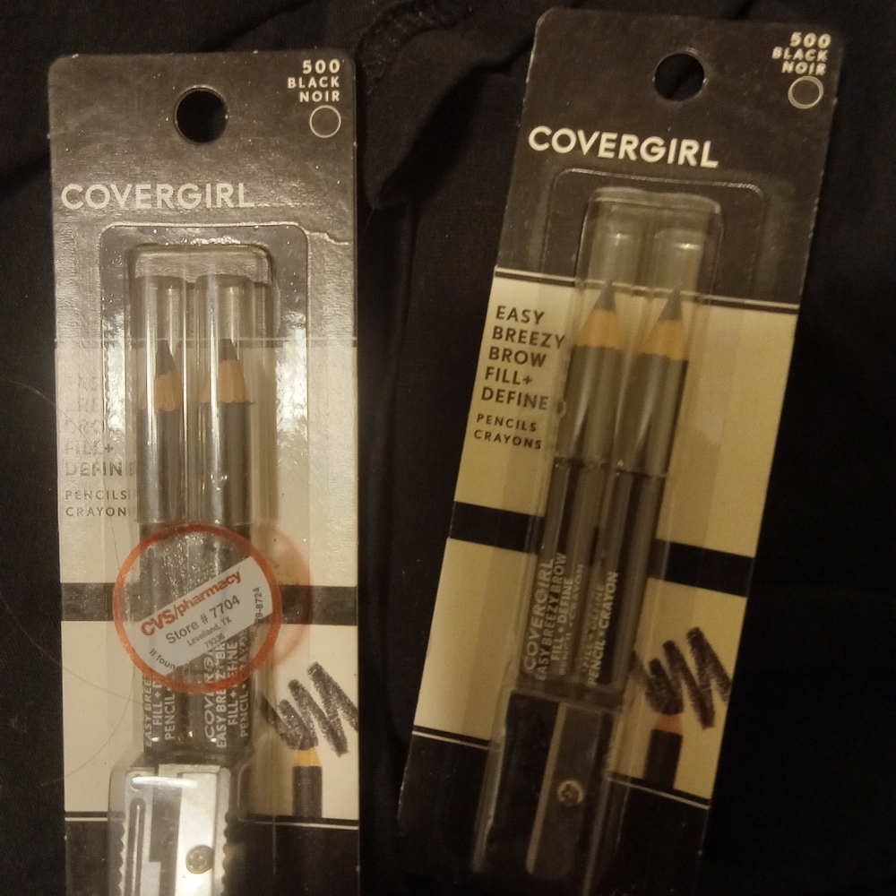 COVERGIRL Black Brow Pencil Duo